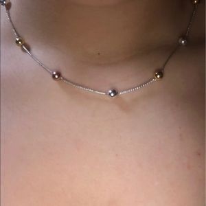 Silver necklace